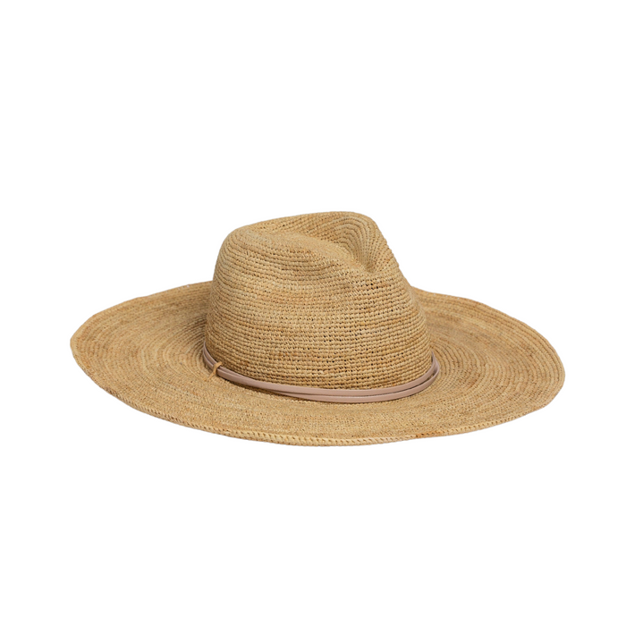 Raffia Crochet Continental- Natural - The Well Appointed House
