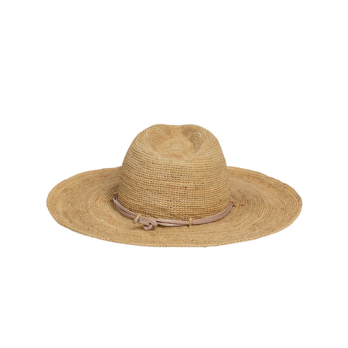 Raffia Crochet Continental- Natural - The Well Appointed House