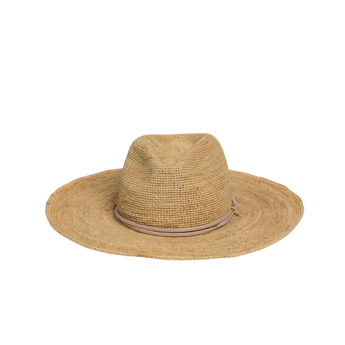 Raffia Crochet Continental- Natural - The Well Appointed House