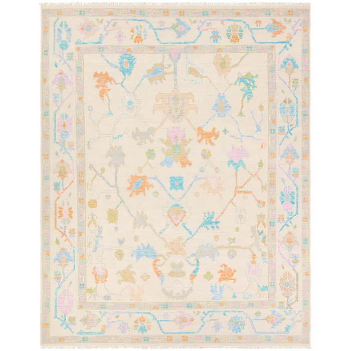 Everly Hand Knotted Wool Area Rug - Available in a Variety of Sizes - Rugs - The Well Appointed House