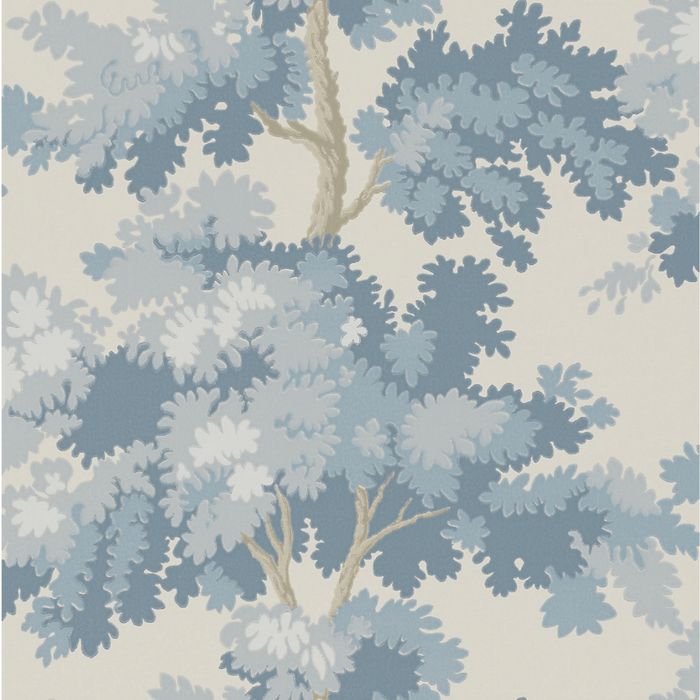 Scalamandre Light Blue Raphael Print Wallcovering - Wallpaper - The Well Appointed House