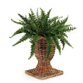 Rattan French Country Urn - Indoor Planters - The Well Appointed House