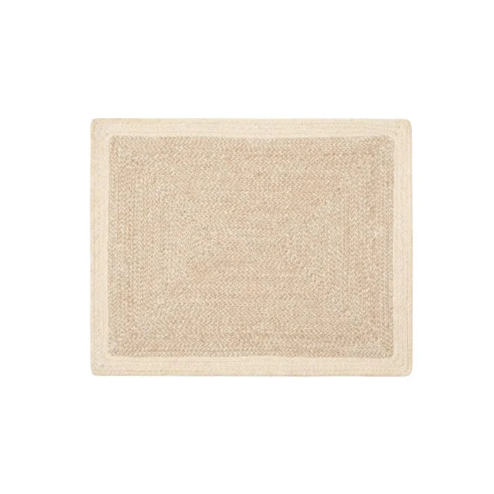 Rectangular Dark Jute Woven Placemats - Placemats & Napkin Rings - The Well Appointed House
