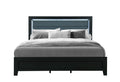 Reid - Bed With LED - Black