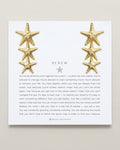 Bryan Anthonys Gold Renew Statement Earrings On Card