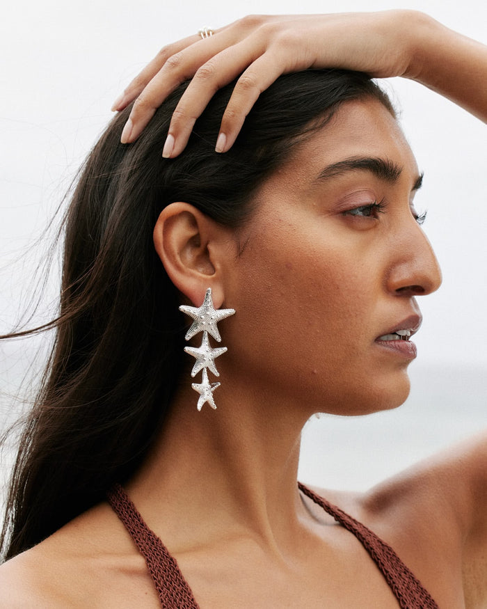 Bryan Anthonys Renew Statement Earrings On Model