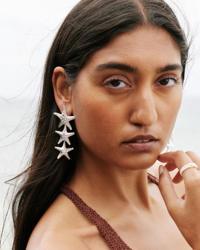 Bryan Anthonys Renew Statement Earrings On Model