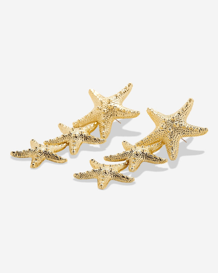 Bryan Anthonys Gold Renew Statement Earrings Macro