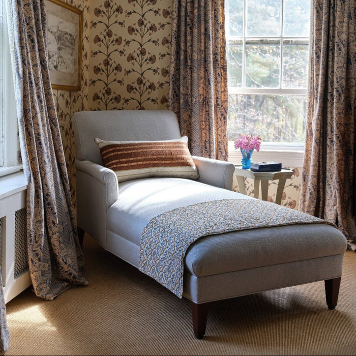 Reversible Flora Throw Blanket - Throw Blankets - The Well Appointed House