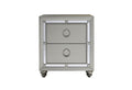 Riley - Nightstand - Silver