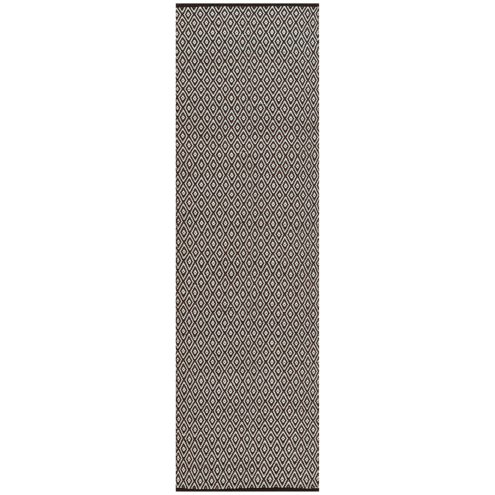 River Davis Brown Hand Woven PET Indoor Outdoor Rug - The Well Appointed House