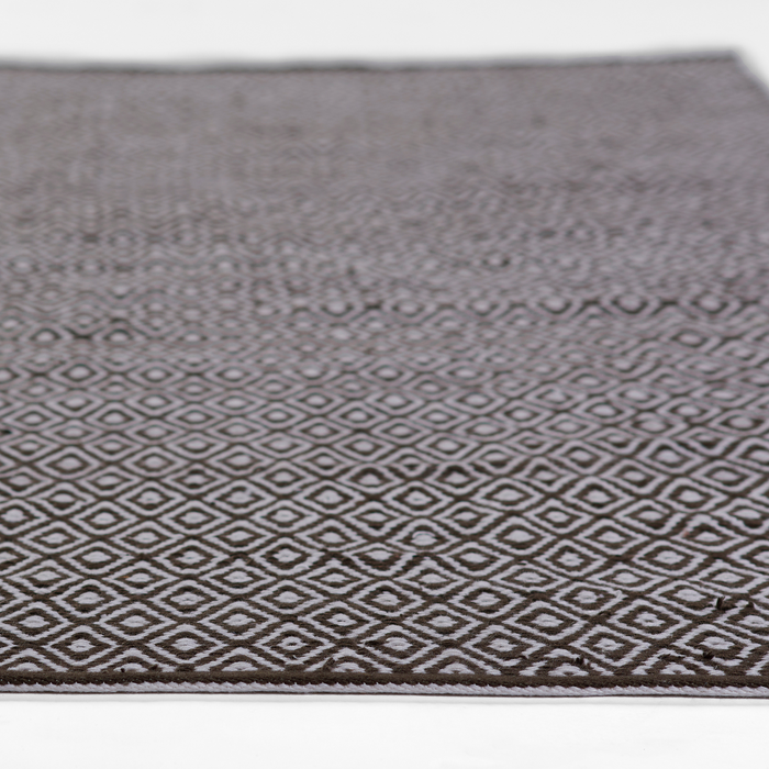 River Davis Brown Hand Woven PET Indoor Outdoor Rug - The Well Appointed House
