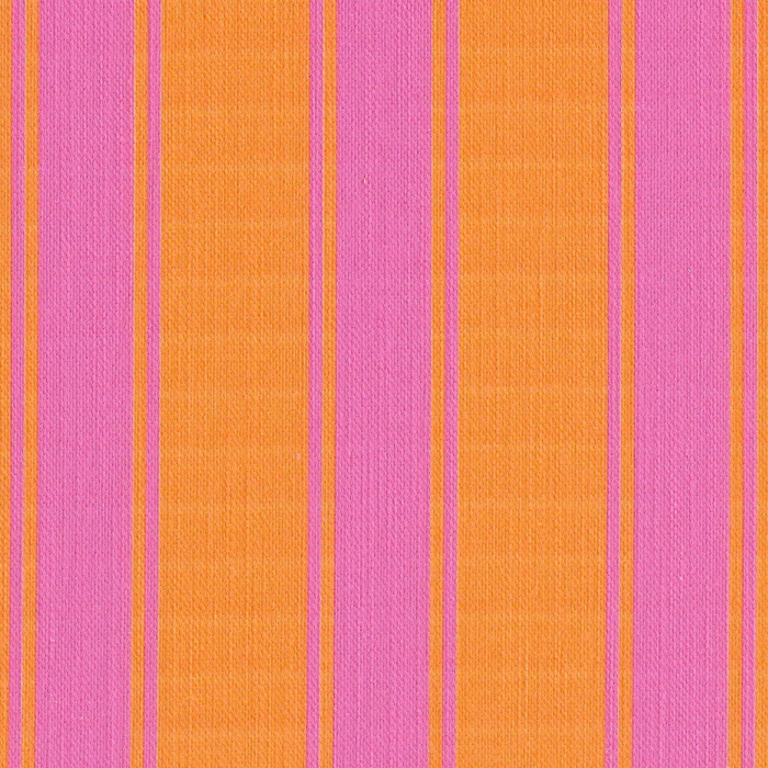 Riviera Pillow Cover in Tangerine and Pink Mauve - The Well Appointed House