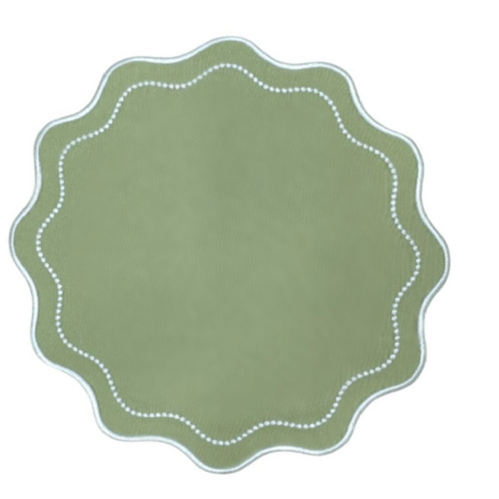 Sage Green Waverly Placemat, Set of 4 - The Well Appointed House