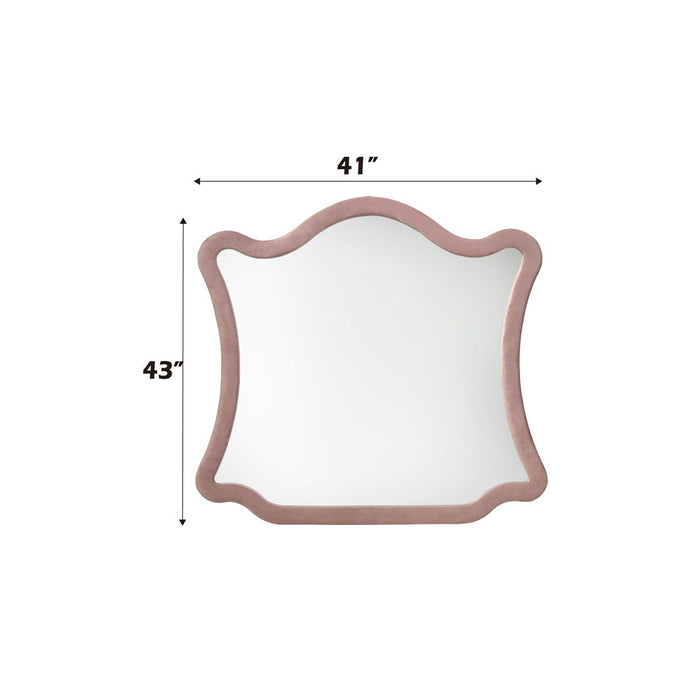 Salonia - Mirror - Pink Velvet