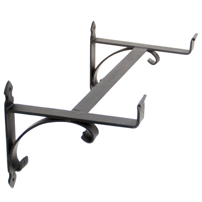 Scrolls Flower Box Bracket - The Well Appointed House