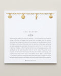 Bryan Anthonys Gold Sea Seeker Charm Bracelet On Card