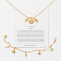 Sea Seeker Necklace & Charm Bracelet Bundle