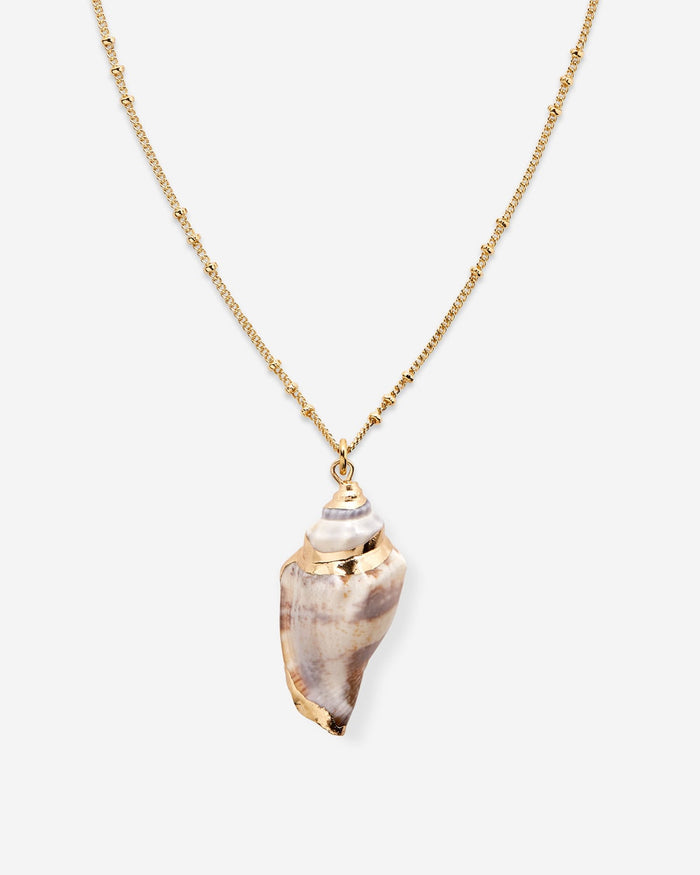 Bryan Anthonys Gold Listen Pendant Necklace