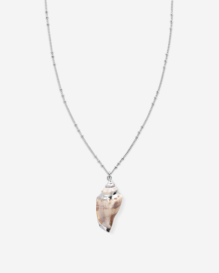 Bryan Anthonys Silver Listen Pendant Necklace