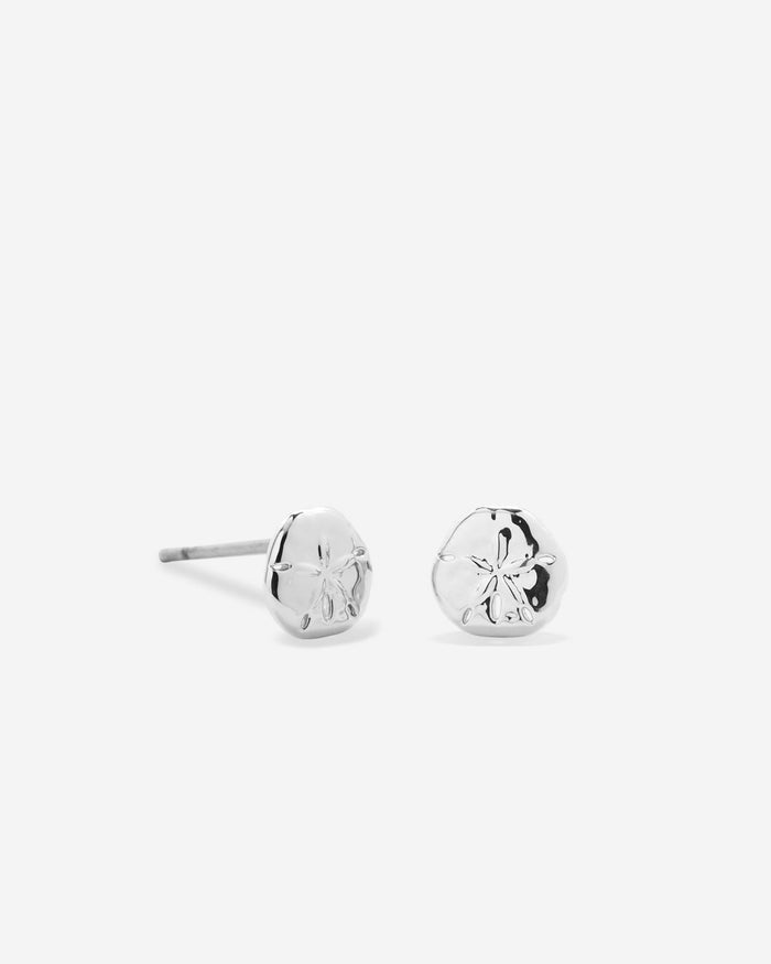 Bryan Anthonys Silver Sea Seeker Stud Earrings Macro