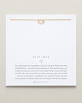 Bryan Anthonys Self Love Marquise Solitaire Necklace Gold On Card