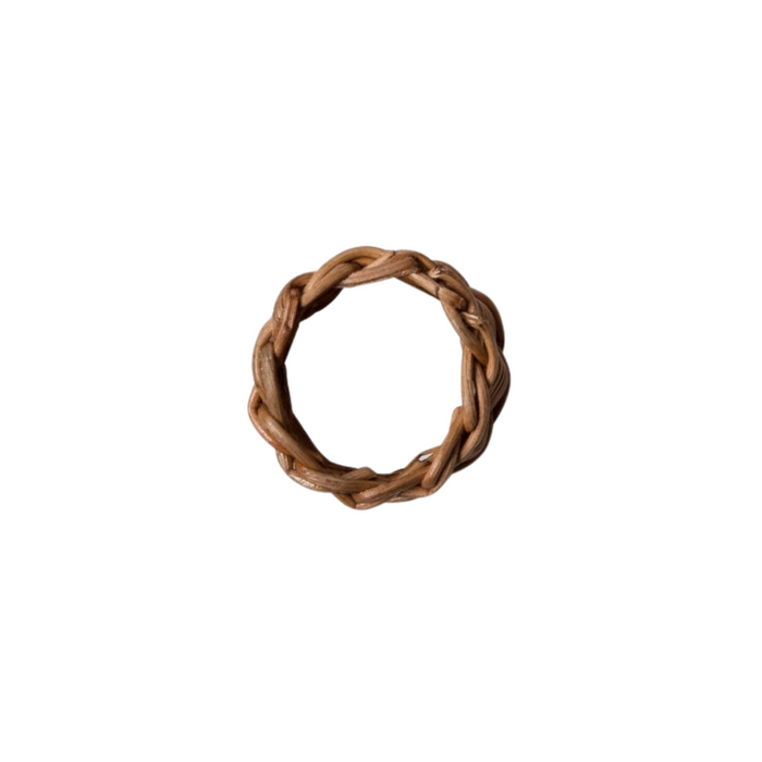 Set of 4 Rattan Napkin Rings - The Well Appointed House