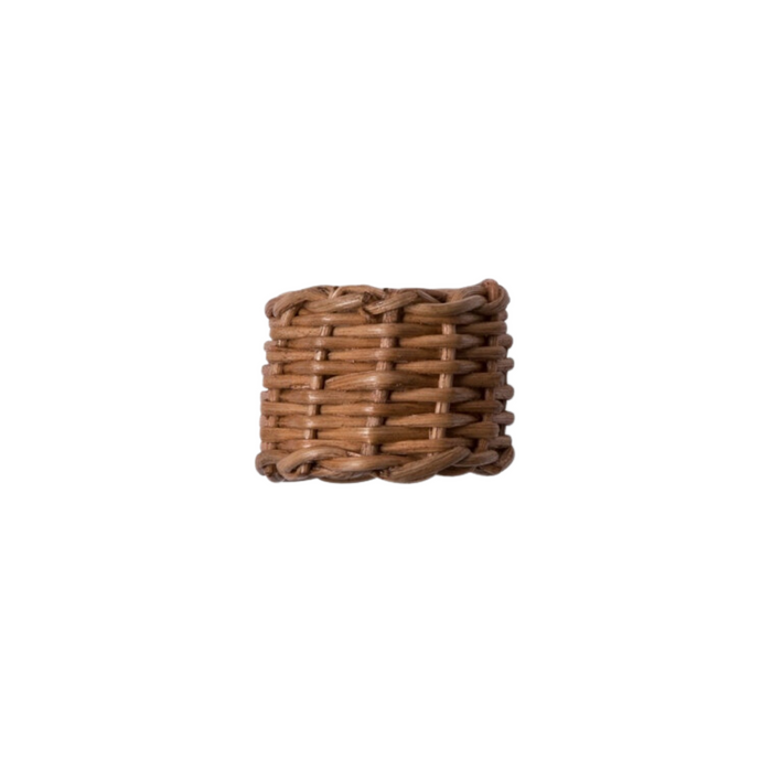 Set of 4 Rattan Napkin Rings - The Well Appointed House