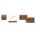 Rattan Place Card Holder - The Well Appointed House