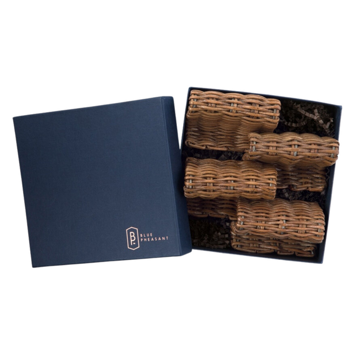Rattan Place Card Holder - The Well Appointed House