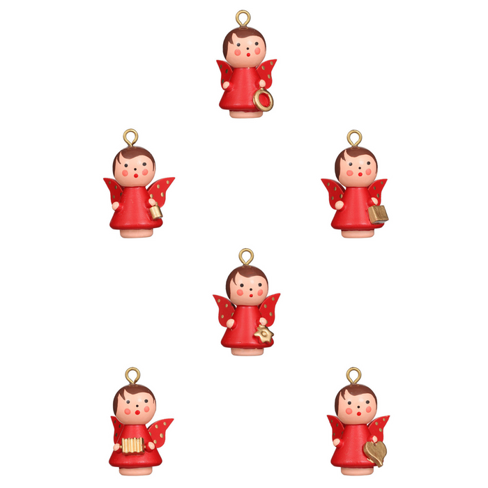 Set of Six Christian Ulbricht Angel Ornaments - The Well Appointed House