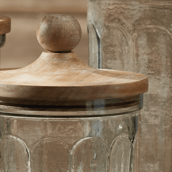 Set of Three Olive Hill Kitchen Canisters - Kitchen Storage - The Well Appointed House