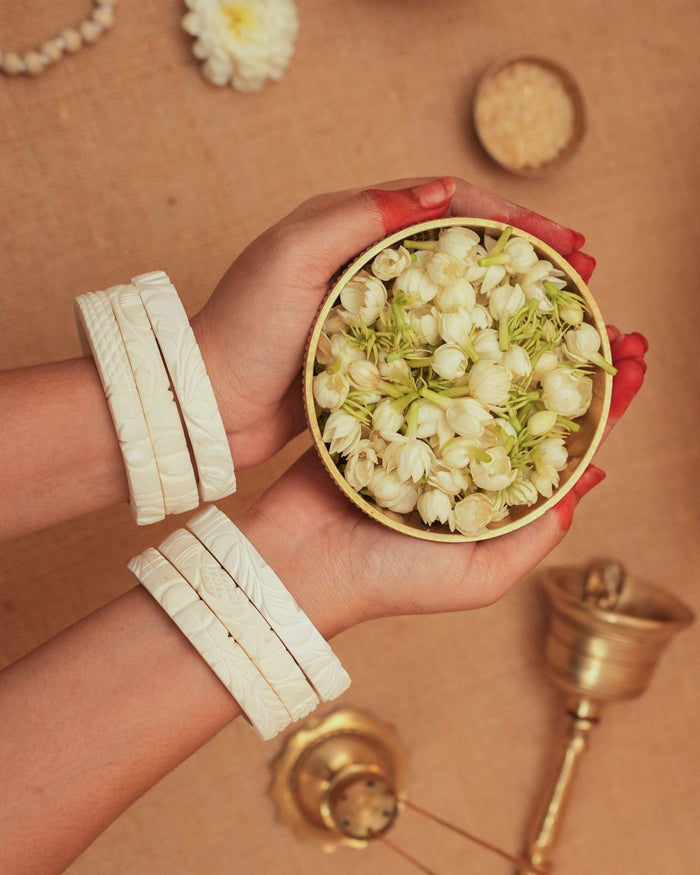 Shakha Pair (Conch Bangle)