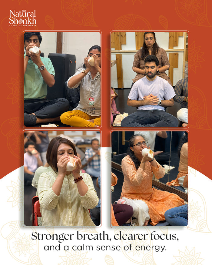 Shankh-Naad: Learn How to Blow a Shankh - Andheri West Studio