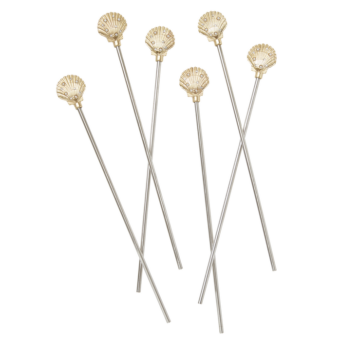 Shell Swizzle Sticks - The Well Appointed House