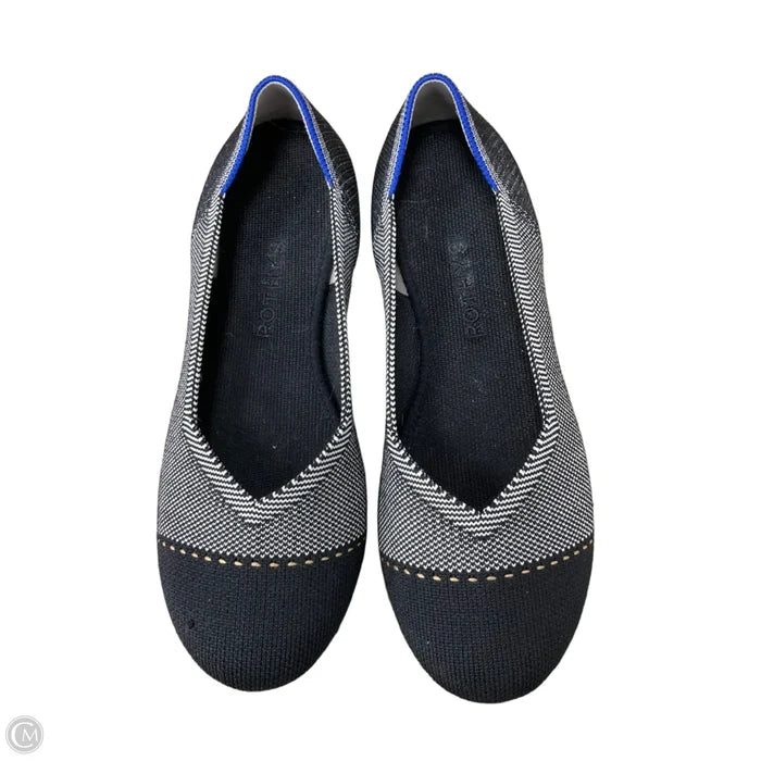Shoes Flats By Rothys In Grey, Size: 7.5