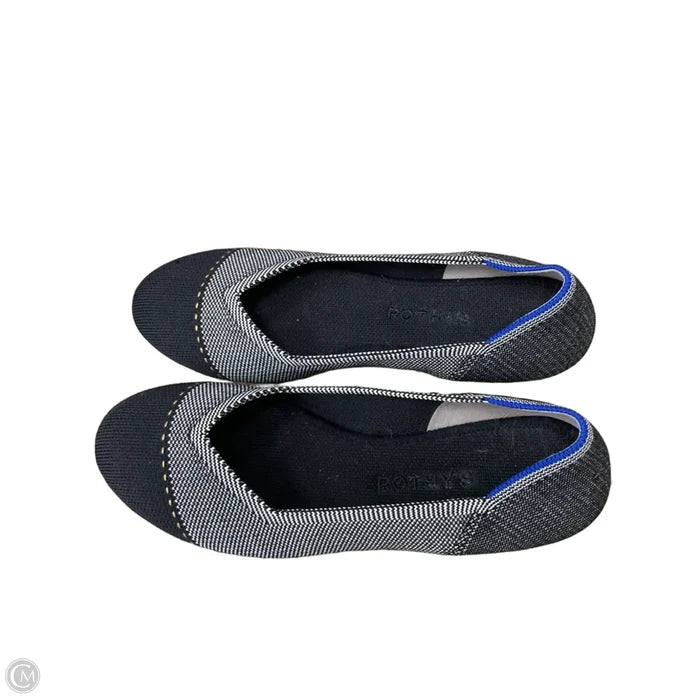 Shoes Flats By Rothys In Grey, Size: 7.5