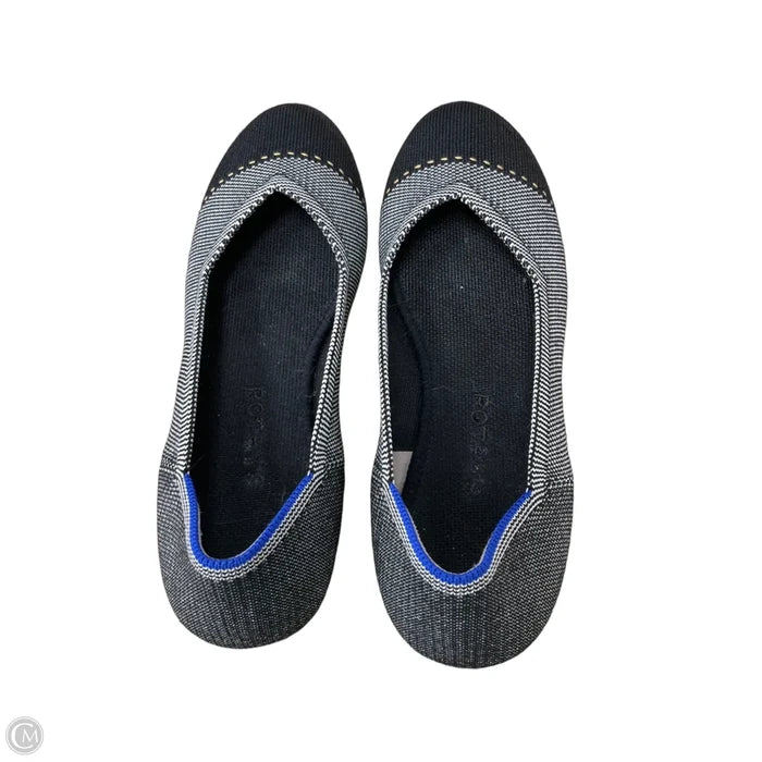 Shoes Flats By Rothys In Grey, Size: 7.5