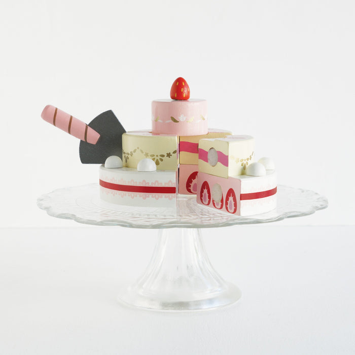Sliceable Wedding Cake for Pretend Play - The Well Appointed House