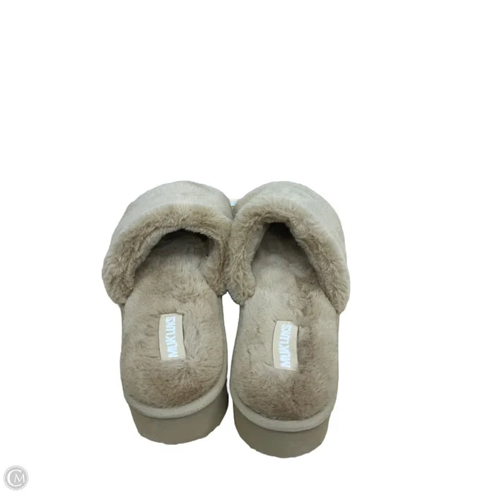 Slippers By Muk Luks In Brown