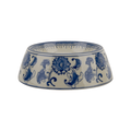 Small Classic Blue and White Porcelain Dog Bowl - Pet Accessories - The Well Appointed House