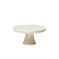 Small Marble Cake Stand in White - Serveware - The Well Appointed House