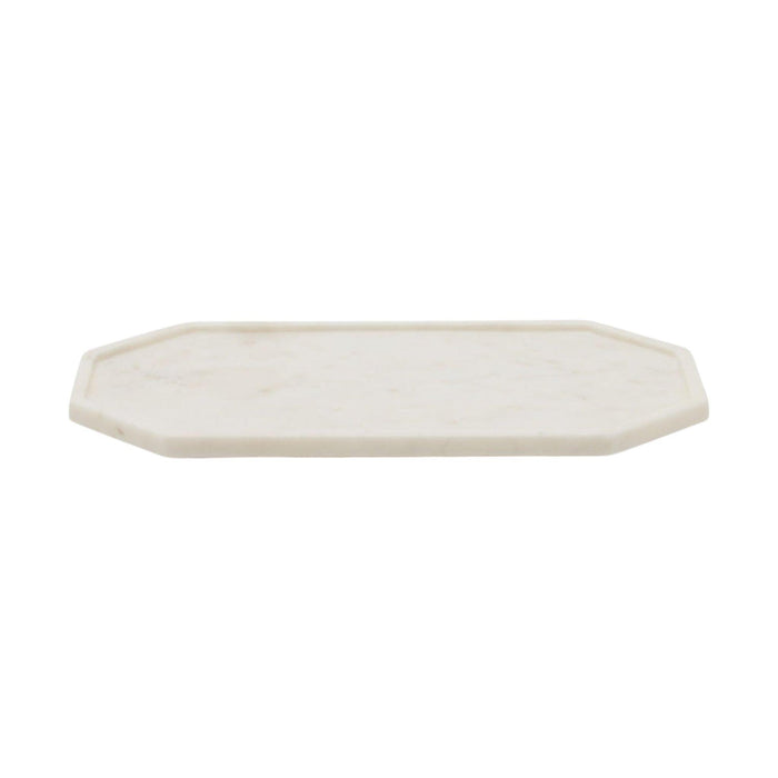 Small White Marble Serving Tray - Serveware - The Well Appointed House