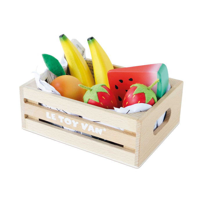 Smoothie Fruit Wooden Market Crate - The Well Appointed House