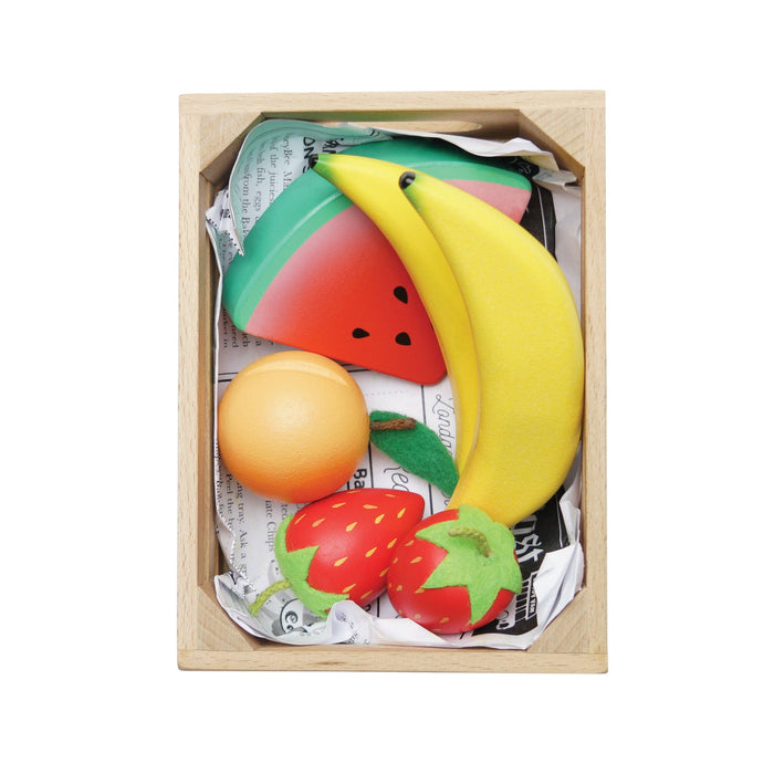 Smoothie Fruit Wooden Market Crate - The Well Appointed House