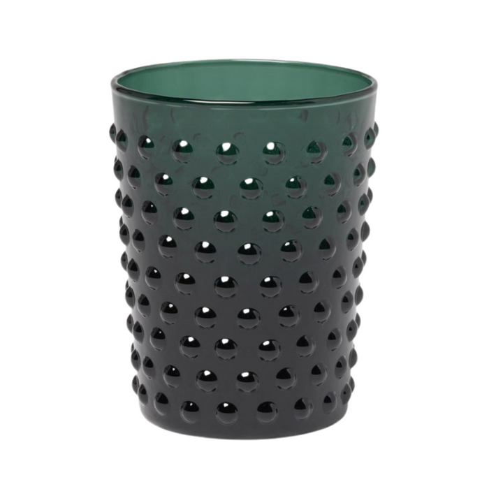 Sofia Smokey Green Hand Blown Drinking Glasses - The Well Appointed House