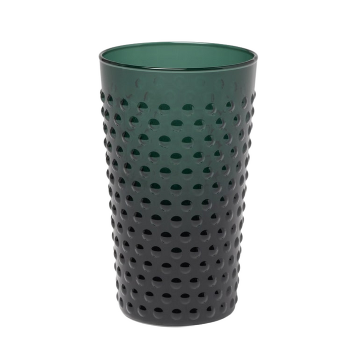 Sofia Smokey Green Hand Blown Drinking Glasses - The Well Appointed House