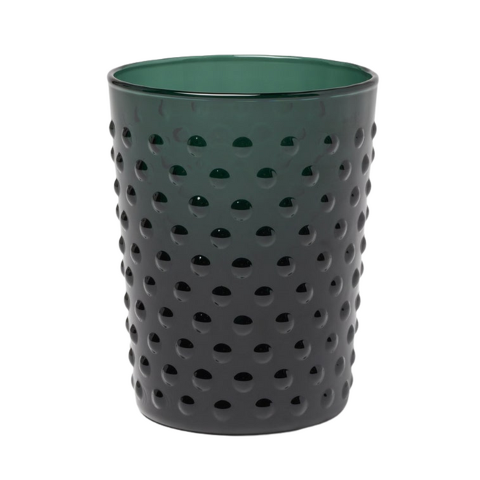 Sofia Smokey Green Hand Blown Drinking Glasses - The Well Appointed House