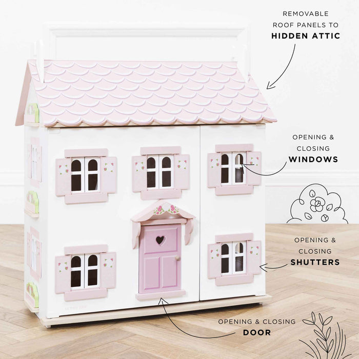 Sophie's Wooden Dollhouse - The Well Appointed House