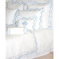 Sorento Scalloped Sham - Euro Shams - The Well Appointed House